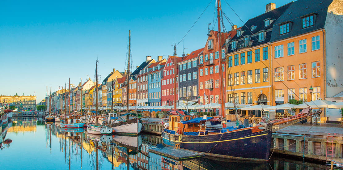 Copenhagen's historic Nyhavn district